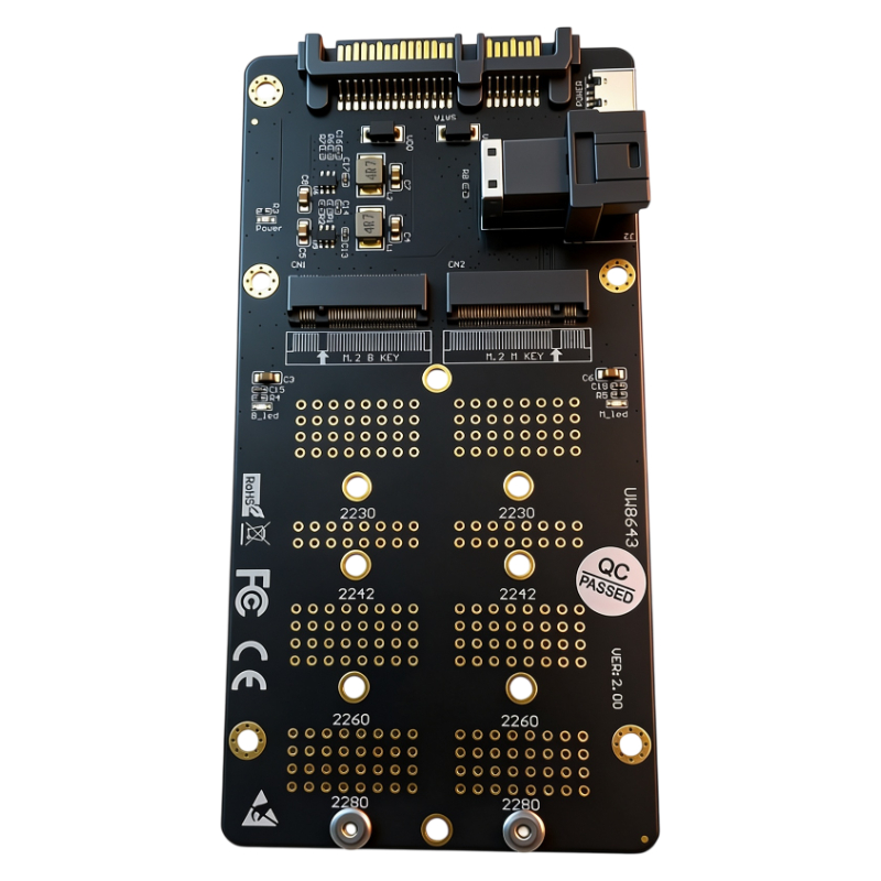 2in1 M.2 NVMe SATA NGFF SSD Ad - Memory Card Ssd review and price